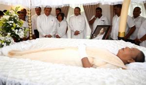 Srima Dissanayake's funeral today - Lanka Puvath